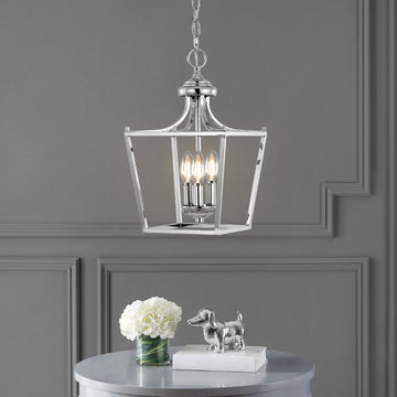 Camden Iron Classic Midcentury Pendant Lantern - JONATHAN Y